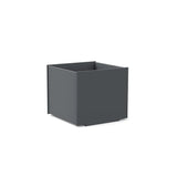 22 Gallon Recycled Outdoor Square Planter Outdoor Planters Loll Designs Charcoal 