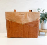 Advocate Cork Zippered Tote Bag