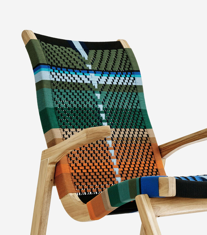 Amador Rocking Chair - Mot Mot Pattern