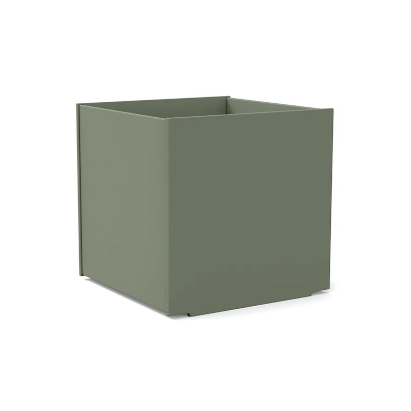 60 Gallon Recycled Outdoor Square Planter Outdoor Planters Loll Designs Sage 