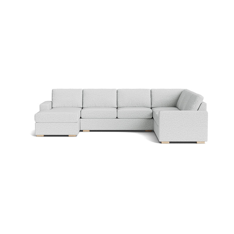 Rio U Sectional in Natural Latex - Recycled Polyester