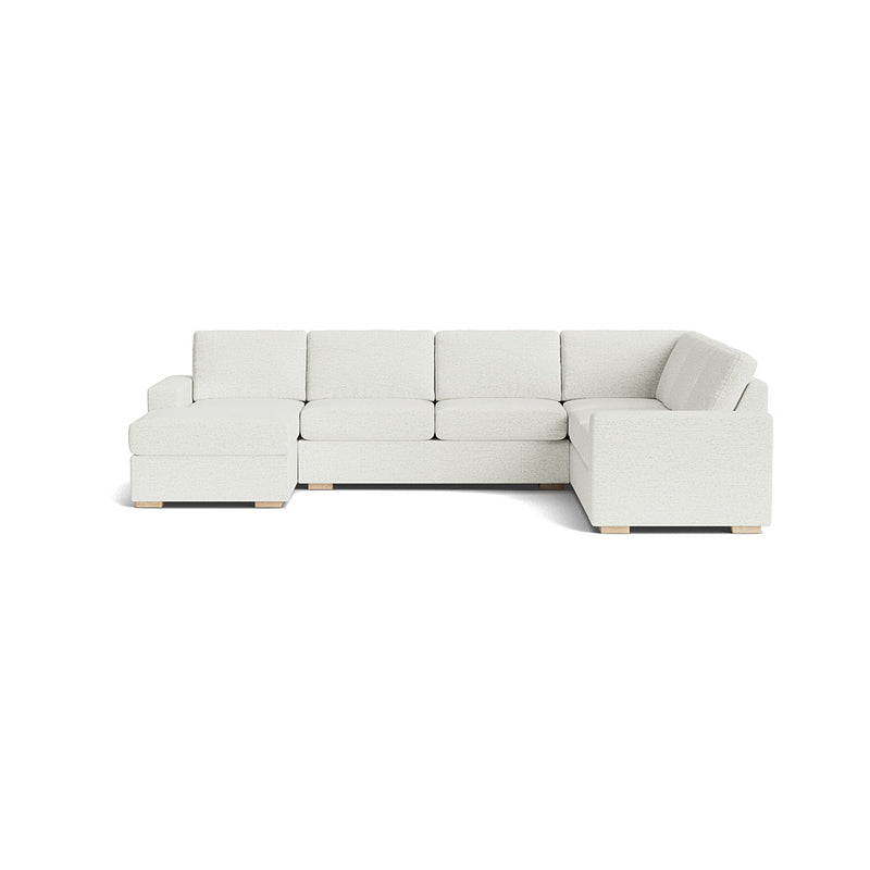 Rio U Sectional in Natural Latex - Recycled Polyester