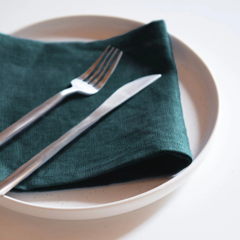 Orkney Heavyweight Linen Lunch Napkin Set