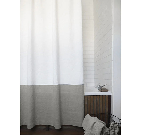 Orkney Heavyweight Linen Shower Curtain