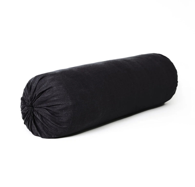 Orkney Heavyweight Linen Bolster Pillow Cover