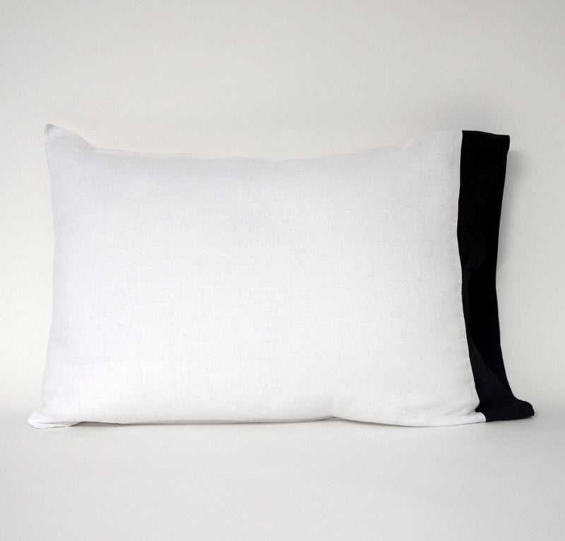 Smooth Bordered Lightweight Linen Pillowcase