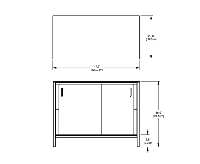 A La Carte Recycled Outdoor Full Cabinet