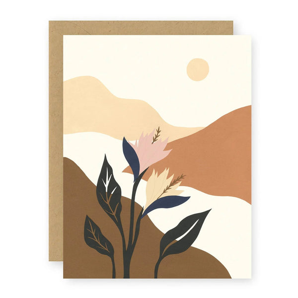 A Walk in the Valley Renewable Greeting Card Greeting Card Elana Gabrielle 