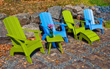 Adirondack Recycled Outdoor Curved Chair Outdoor Adirondack Chairs Loll Designs 