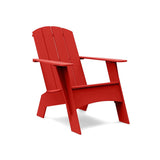 Adirondack Recycled Outdoor Curved Chair Outdoor Adirondack Chairs Loll Designs Apple Red Tall 