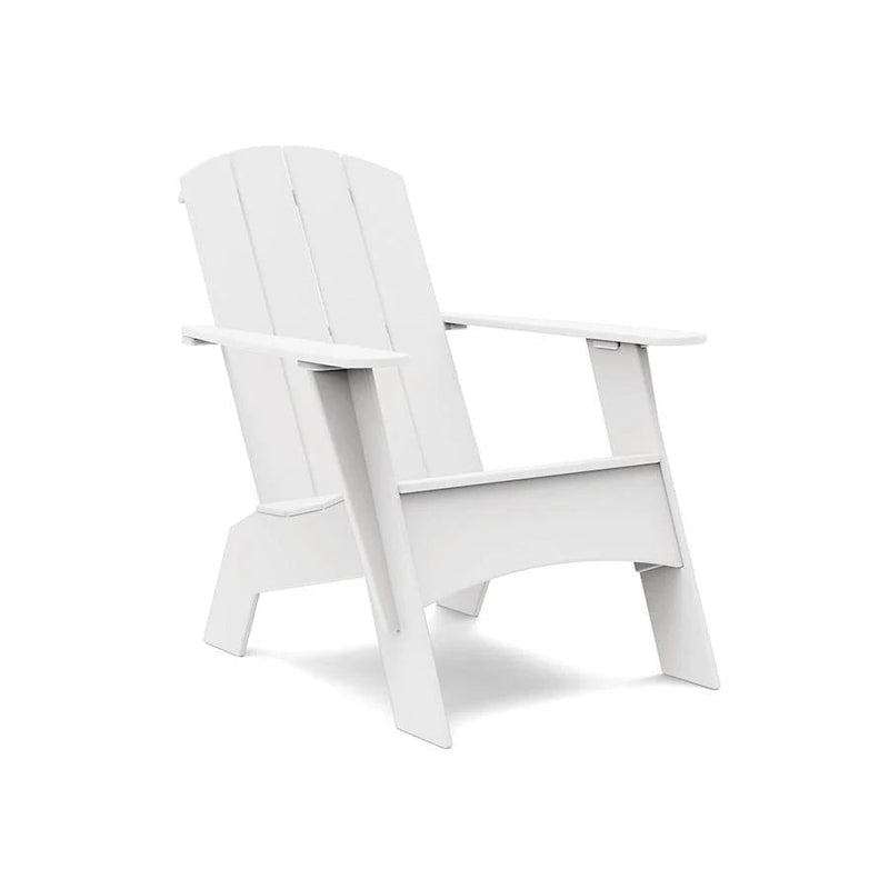 Adirondack Recycled Outdoor Curved Chair Outdoor Adirondack Chairs Loll Designs Cloud White Tall 