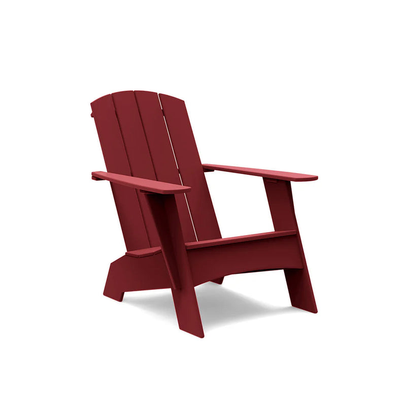 Adirondack Recycled Outdoor Curved Chair Outdoor Seating Loll Designs Chili 