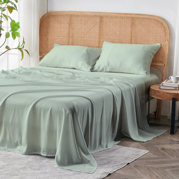 Airy Weight Tencel Eucalyptus Sheet Set - Earth Tones Sheet Sets Sijo 