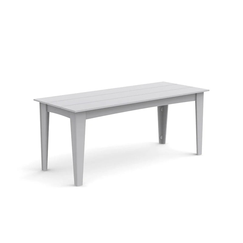 Alfresco Recycled Outdoor Dining Table Outdoor Dining Tables Loll Designs 72" Driftwood Gray Standard