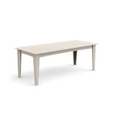 Alfresco Recycled Outdoor Dining Table Outdoor Dining Tables Loll Designs 82" Fog Standard