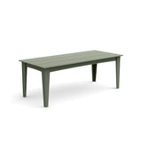 Alfresco Recycled Outdoor Dining Table Outdoor Dining Tables Loll Designs 82" Sage Standard