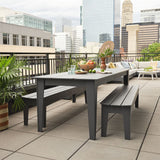 Alfresco Recycled Outdoor Dining Table Outdoor Dining Tables Loll Designs 