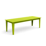 Alfresco Recycled Outdoor Dining Table Outdoor Dining Tables Loll Designs 95" Leaf Green Standard