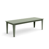 Alfresco Recycled Outdoor Dining Table Outdoor Dining Tables Loll Designs 95" Sage Standard