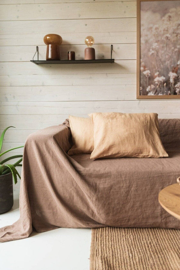 Linen Couch Cover