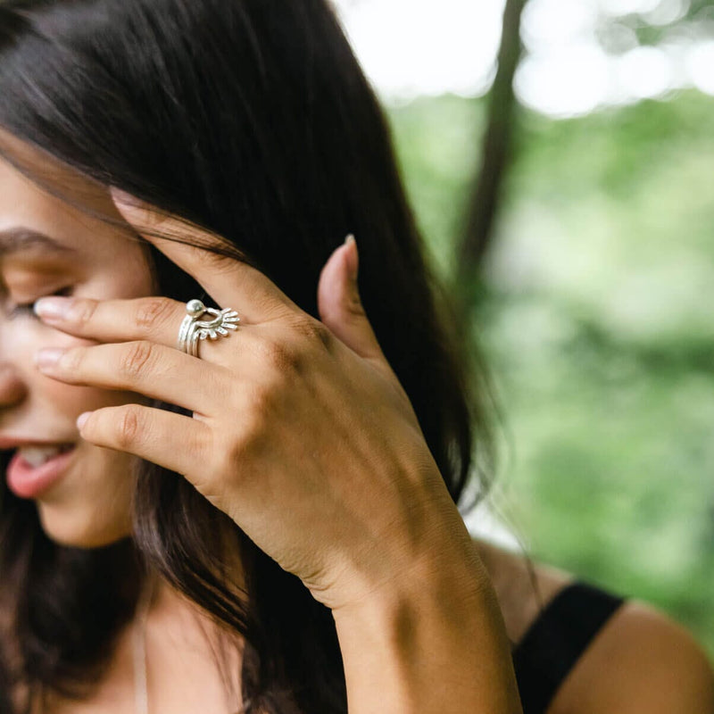 Arch Stacking Ring Rings Mulxiply 