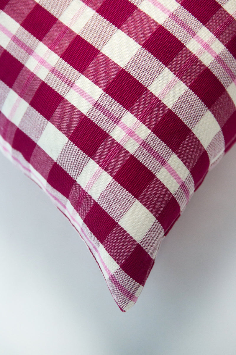 Archive New York Abigail Plaid Square Pillow Pillows Archive New York 