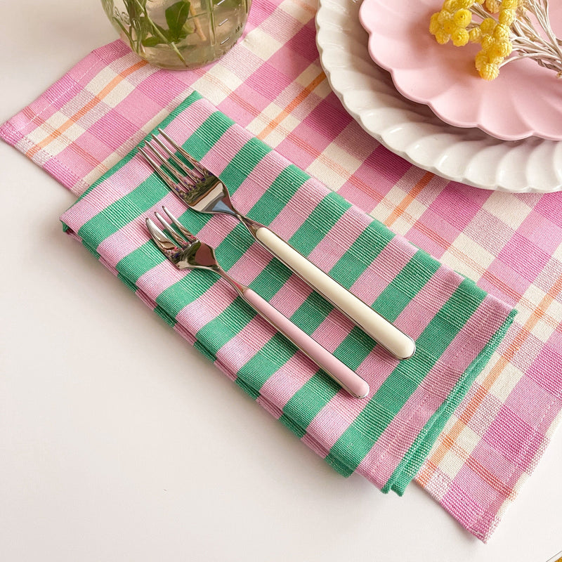 Archive New York Flora Stripe Napkin Kitchen Archive New York 