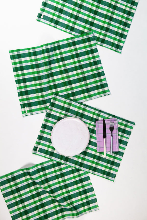 Archive New York Josefina Plaid Placemat Placemats Archive New York 