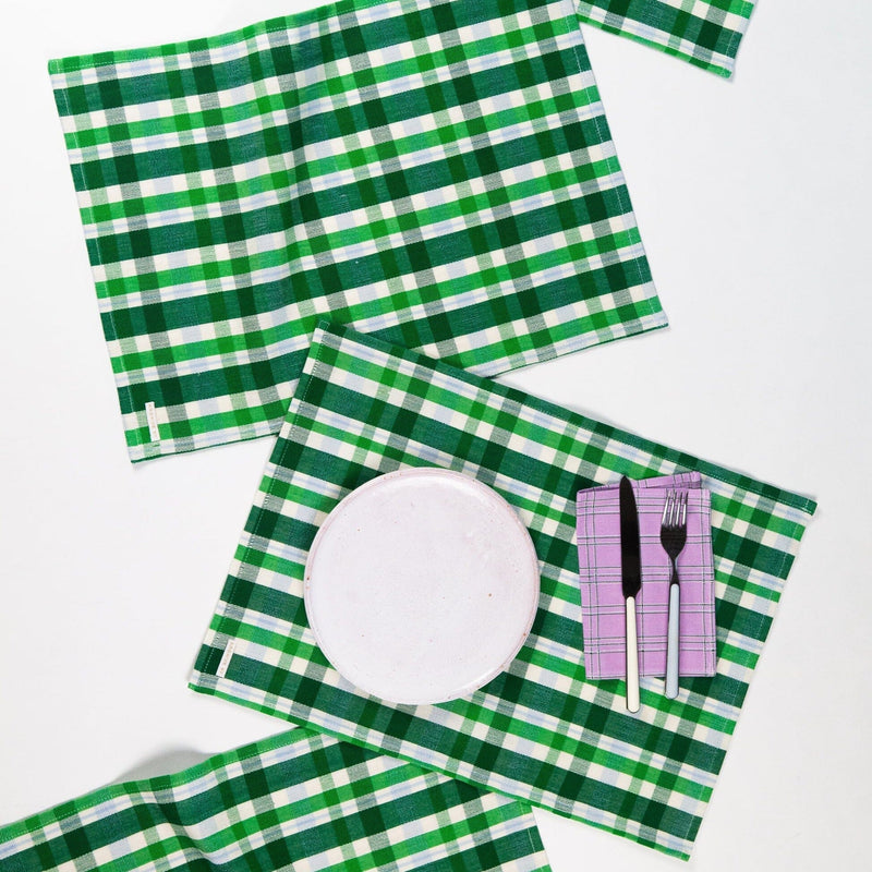 Archive New York Josefina Plaid Placemat Placemats Archive New York 