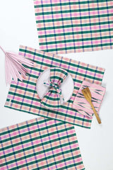 Archive New York Lola Plaid Placemat Kitchen Archive New York 