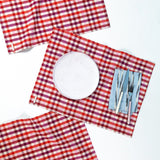 Archive New York Noel Plaid Placemat Placemats Archive New York 