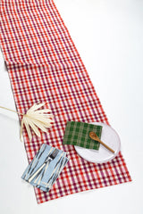 Archive New York Noel Plaid Runner Table Runners Archive New York 