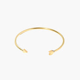 Arrow Strand Cuff Bracelet Bracelets Mulxiply Brass 