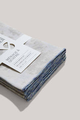 ATELIER SAUCIER Blue Sky Linen Napkins | Set of 4 NAPKINS ATELIER SAUCIER 