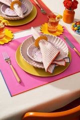 ATELIER SAUCIER Carnival Stripe Napkins | Set of 4 NAPKINS ATELIER SAUCIER 