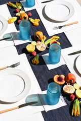 ATELIER SAUCIER Dark Denim Table Runner TABLE RUNNERS ATELIER SAUCIER 