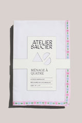 ATELIER SAUCIER Enchanted Twill Napkins | Set of 4 NAPKINS ATELIER SAUCIER 