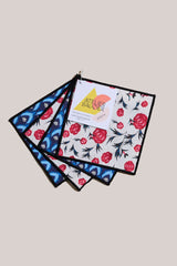 ATELIER SAUCIER Le Bouquet Cocktail Napkins | Set of 4 COCKTAIL NAPKINS ATELIER SAUCIER 