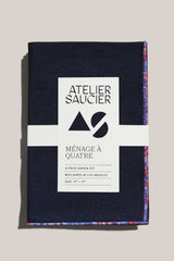 ATELIER SAUCIER The Firecracker Napkins | Set of 4 NAPKINS ATELIER SAUCIER 