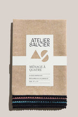 ATELIER SAUCIER The Luxxe Napkins | Set of 4 NAPKINS ATELIER SAUCIER 