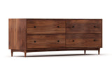 Atten 4-Drawer Wide Dresser Dresser Medley 