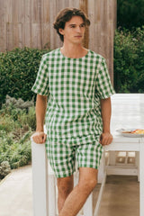 Men's Billy Linen Shorts Pajama Set