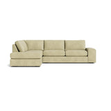 Blumen Bumper Sectional in Natural Latex - Leather Bumper Sectional Medley 