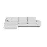 Blumen Bumper Sectional in Natural Latex - Recycled Polyester Bumper Sectional Medley Alpine Dove Bumper Left 112" 