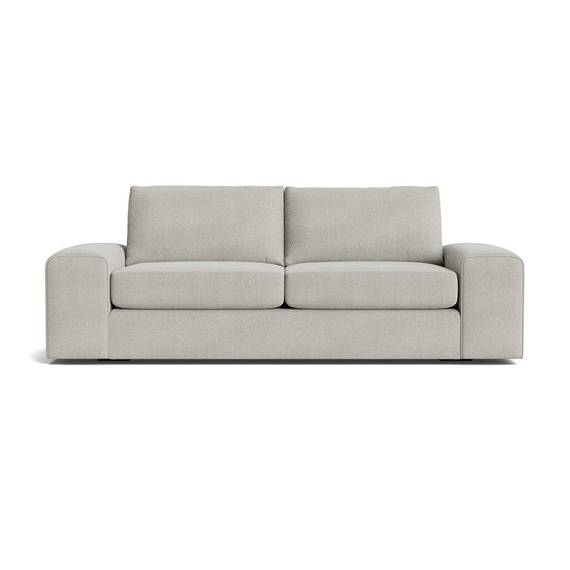 Blumen Sofa in Natural Latex - Cotton Sofa Medley Meadow Dove 84" Sofa 