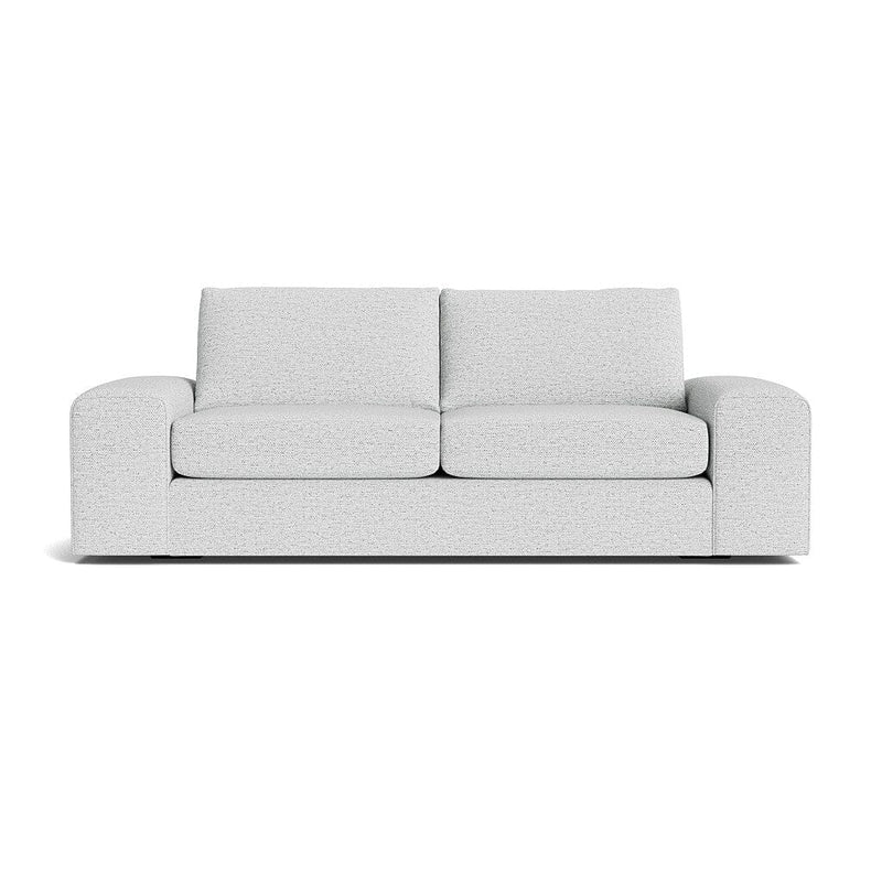 Blumen Sofa in Natural Latex - Recycled Polyester Sofa Medley Alpine Dove 84" Sofa 