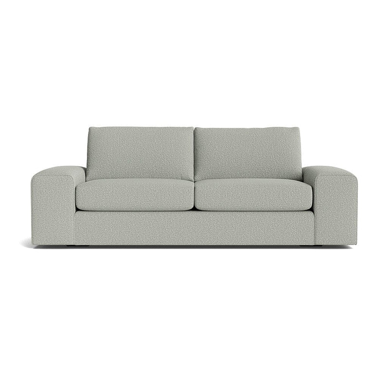 Blumen Sofa in Natural Latex - Recycled Polyester Sofa Medley Poplar Bouclé Bayberry 84" Sofa 