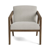 Burr Accent Chair in Natural Latex - Cotton Accent Chair Medley Walnut Meadow Dove 