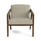 Burr Accent Chair in Natural Latex - Leather Accent Chair Medley 