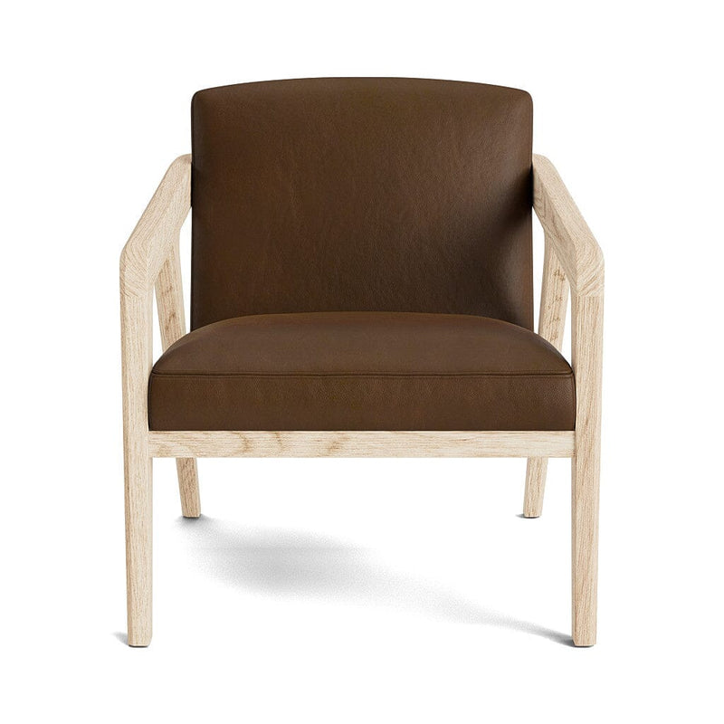 Burr Accent Chair in Natural Latex - Leather Accent Chair Medley Maple Bodie Chestnut 